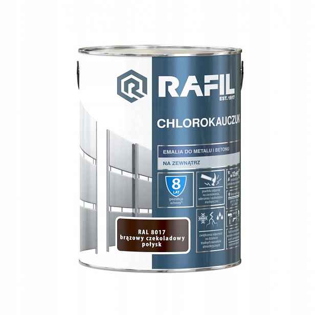Chlorkaučuk Hnědý Čokoládový Ral 8017 5L Rafil