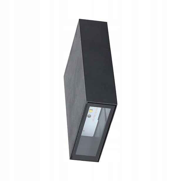 V-tac VT-844-B-N venkovní nástěnné svítidlo nahoru a dolů led 4w 6400k 400lm ip65 černé
