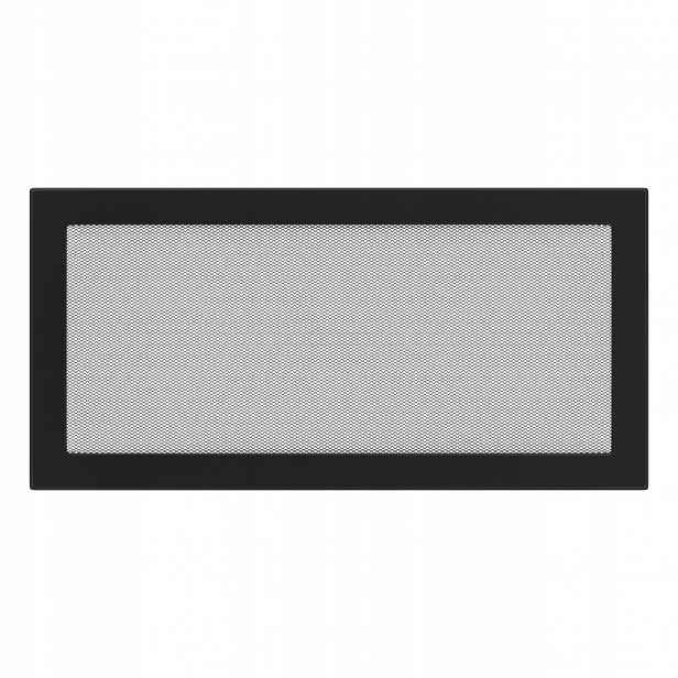 Větrací Krbová Mřížka Do Krbu S Mřížkou Černá 22X45 Kratki