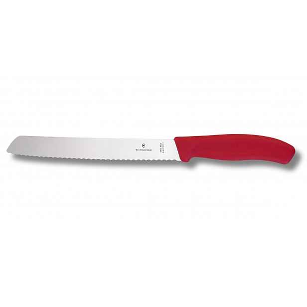 Victorinox nůž na pečivo 6.8631.21C1B červený (21 cm)