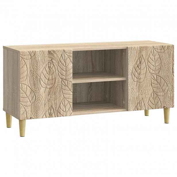 vidaXL Televizní skříň 102 x 34,5 x 50 cm Dub sonoma Kompozitní dřevo