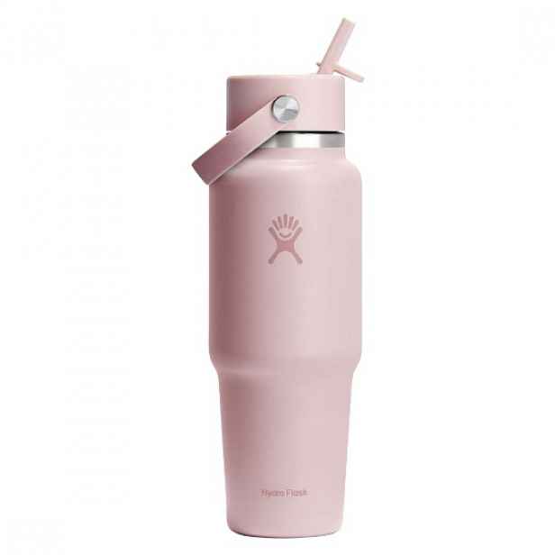 Tepelně izolovaná láhev, nerezová ocel, 950 ml, "Wide Straw", Trillium
