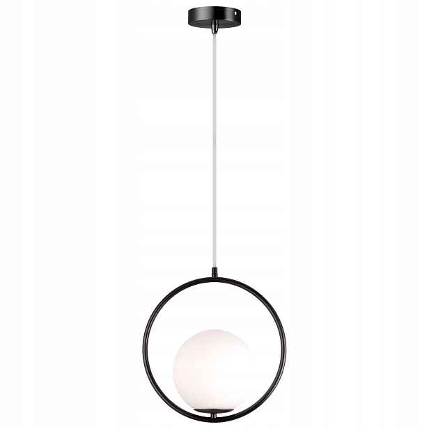 Závěsné Stropní Svítidlo Loft Ring Černá Do Obývacího Pokoje Ložnice Toolight