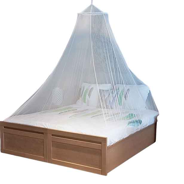 Moskytiéra nad postel velká síťka proti hmyzu baldachýn 232 x 1050 cm