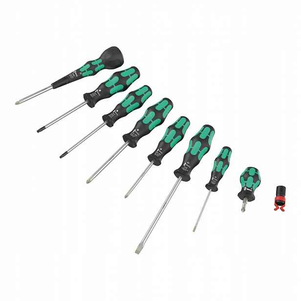 Sada Šroubováků S Kulovou Rukojetí Ball-grip Set 2 9DÍLNÁ 05134029001 Wera