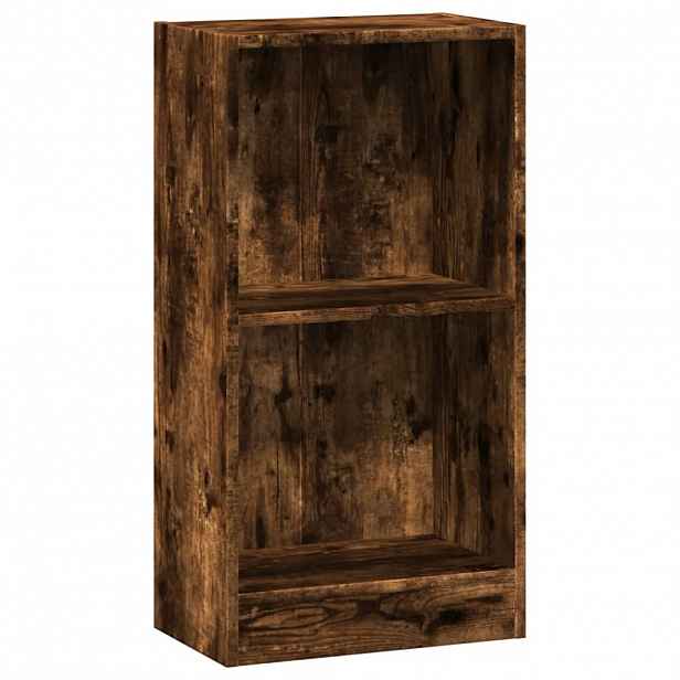 vidaXL Knihovna kouřový dub 40 x 24 x 76 cm kompozitní dřevo