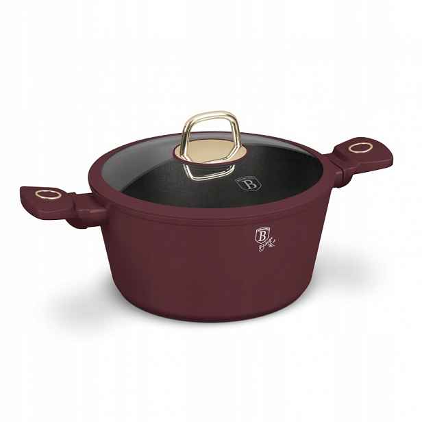 Hrnec s poklicí 24 cm 4,1 l Berlinger Haus Leonardo BH-8041