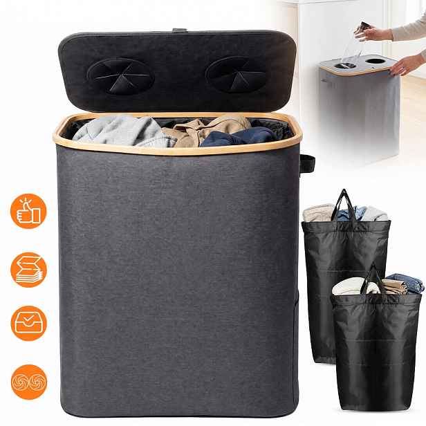 Stojan na sáčky Rám Skládací koš Pevný, lehký pro třídění a recyklaci