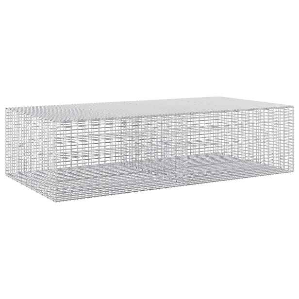 vidaXL Gabion s drátem 5 mm a síťkou 5x2,5 cm 200x100x50 cm