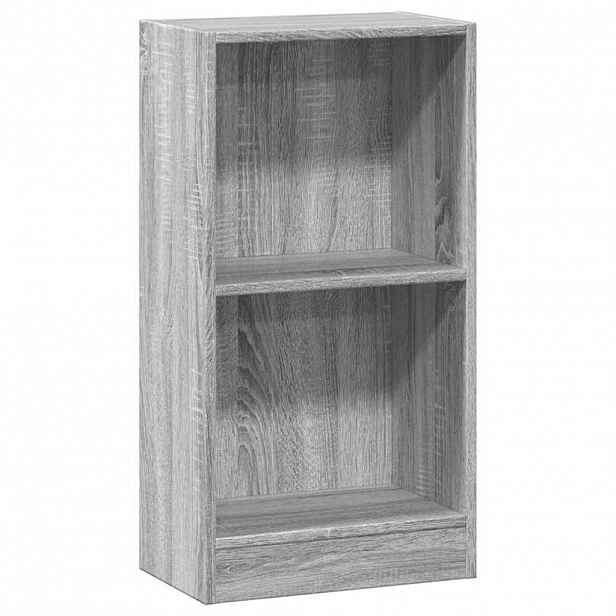 vidaXL Knihovna šedá sonoma 40 x 24 x 76 cm kompozitní dřevo