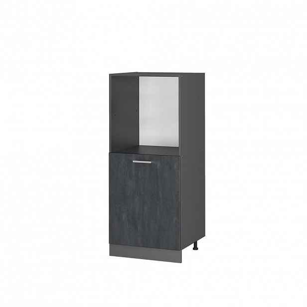 Vicco SKŘÍŇKA NA VESTAVĚNOU TROUBU R-Line Černý beton 60 cm