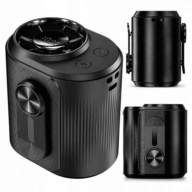 Usb ventilátor Mini ventilátor na krk Led cirkulátor 4v1 chlazení
