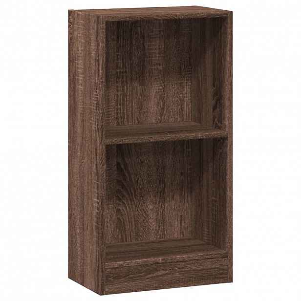 vidaXL Knihovna hnědý dub 40 x 24 x 76 cm kompozitní dřevo