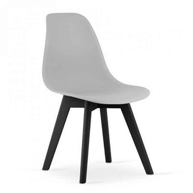 Židle KITO - černá/šedá