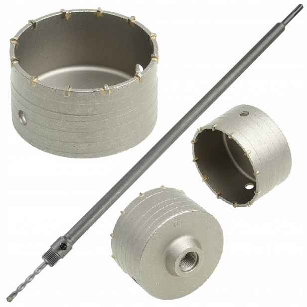 Korunkový Vrták Na Betonu 105 mm Adaptér Sds plus 600 mm Fréza Korunka Adaptérem