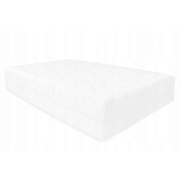 Potah na matrace s prošívaným zipem bílý 140x200 Jersey Mewka