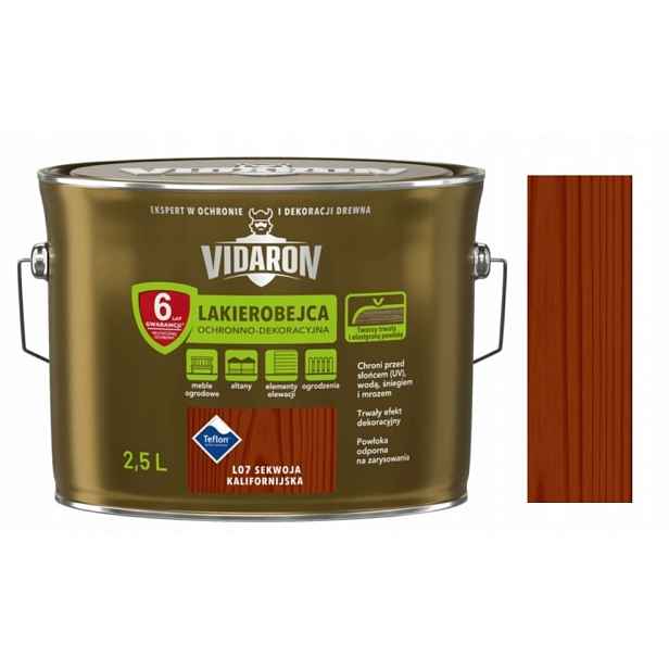 Vidaron Ochranný Lak 2,5 L Sekvoje Kalifo.