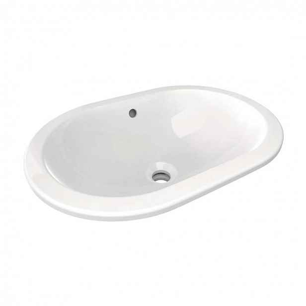 Ideal Standard Connect - Umyvadlo pod desku, 55x38 cm, s přepadem, bílá E504801