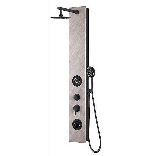 Sprchový panel Swiss Aqua Technologies dekor kámen STONESHOWER