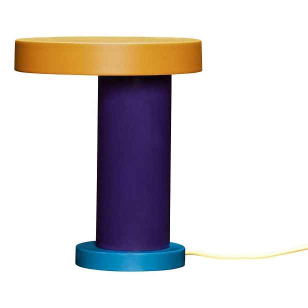 Fialová LED stmívatelná stolní lampa (výška 25 cm) Magic – Hübsch