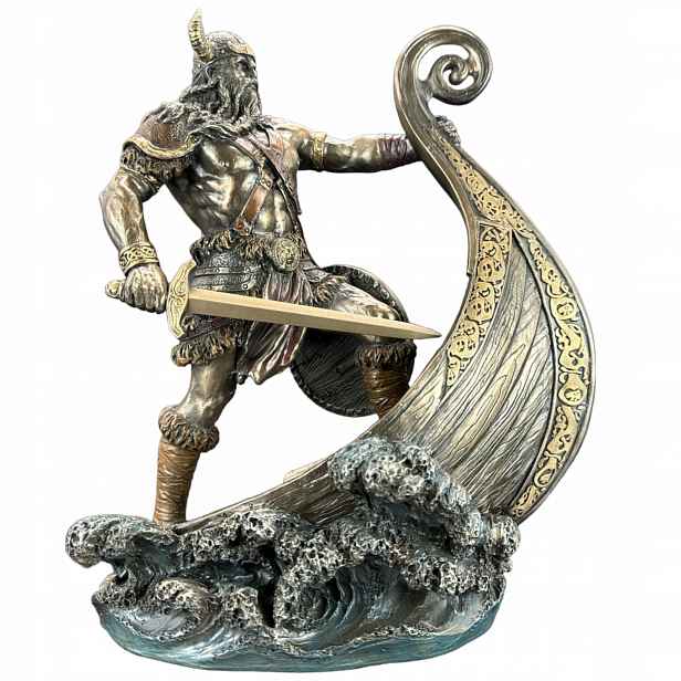 Figurka Soška Wiking Na Lodi Veronese WU77655A4 dárek
