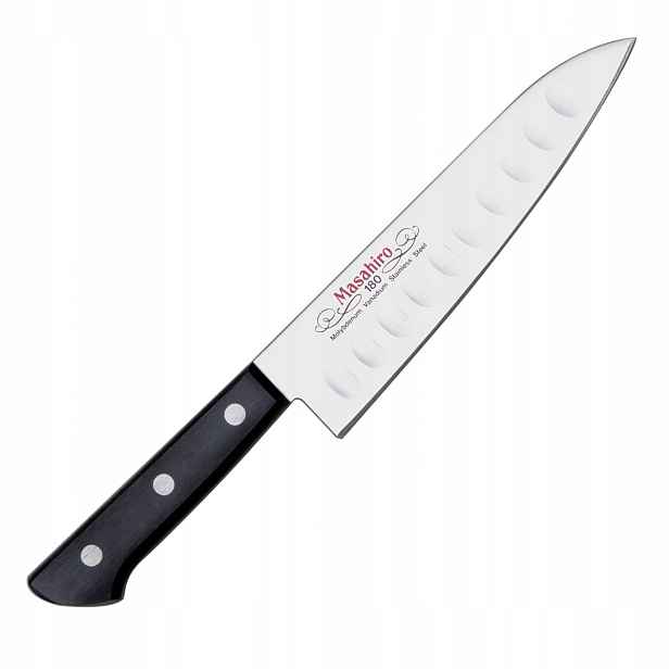 Masahiro Bwh Chef Dimple 18,2 cm, MBS-26, Pakkawood, lehký