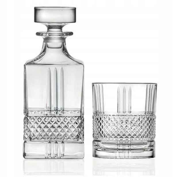Rcr Brillante – Sada Na Whisky: Karafa 6 Sklenic