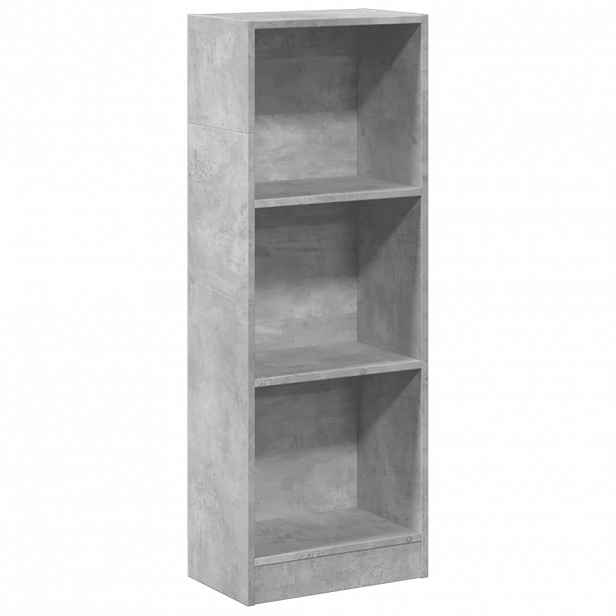 vidaXL Knihovna betonově šedá 40 x 24 x 109 cm kompozitní dřevo