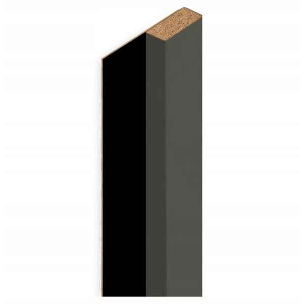 Designový akustický panel - antracit - 5 cm - 1 lamela