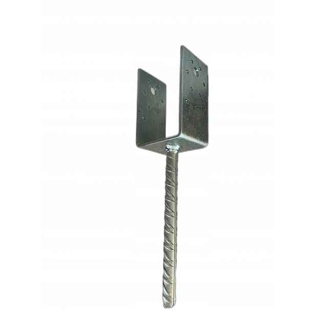 PSS 80 Patka sloupku široká 81x125x80x4mm