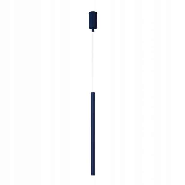 Závěsná lampa modrá tuba 1xG9 3W Sopel Sigma Lighting