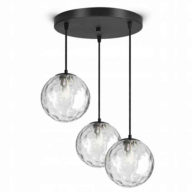 Závěsná stropní lampa Skleněné koule EZ3 Texture Led G9