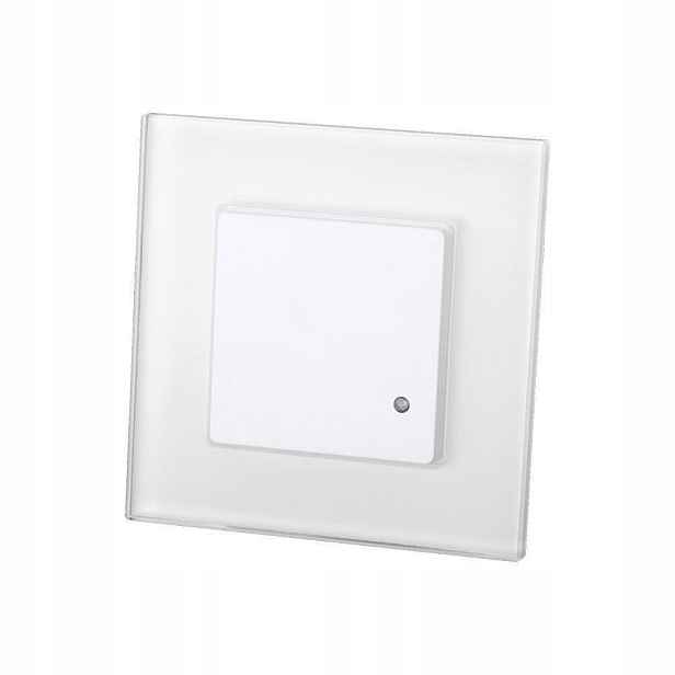 Snímač pohybu mikrovlnný nástěnný podomítkový bílý 1200W/300W V-