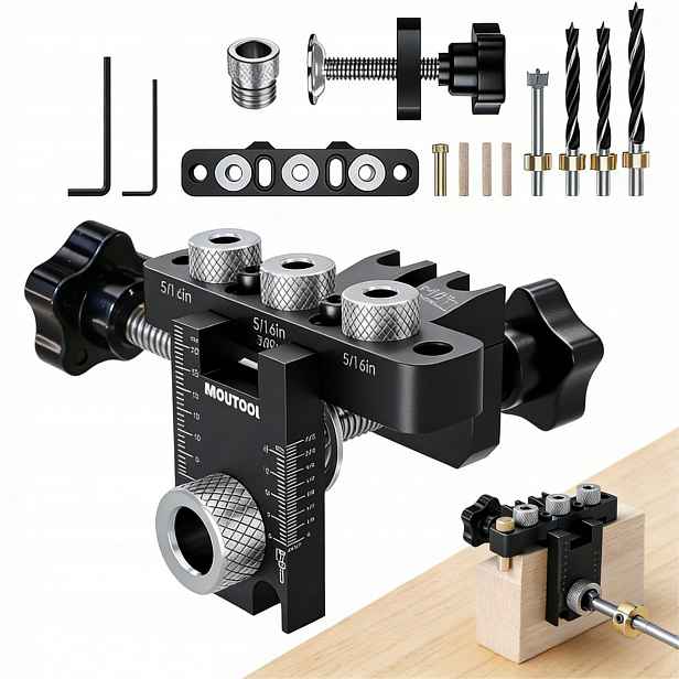 Vrták 3V1 Vhodný Pro Vrtáky 8 MM/10 MM/15 MM
