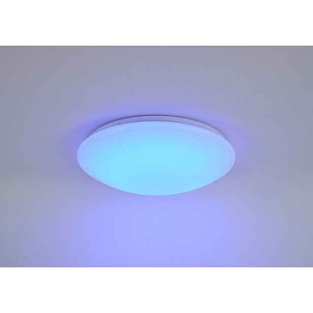 Cari stropní svítidlo bílý Led s dálkovým ovládáním.1x16W Led 1280Lm 4000K Rgb 3W 646201-01