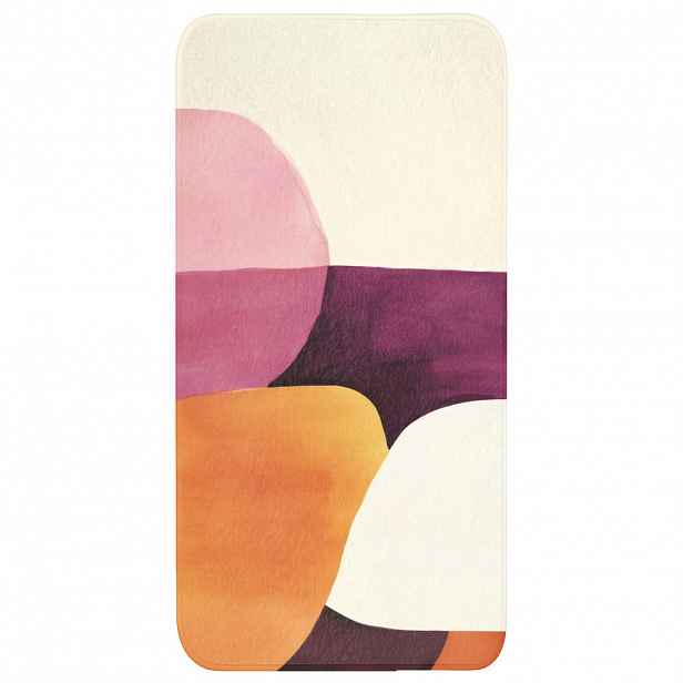 OnlyWow KOUPELNOVÁ PŘEDLOŽKA Tvary - abstraktní - barevné 60x120 cm