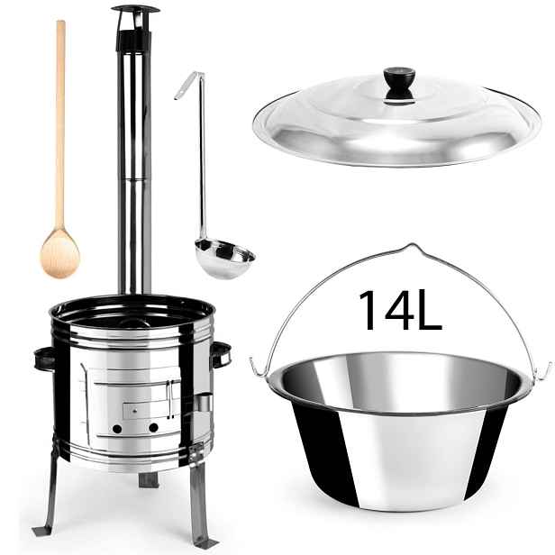 Perfect Home Set-30 Kotlíková souprava 14 L, 5 ks