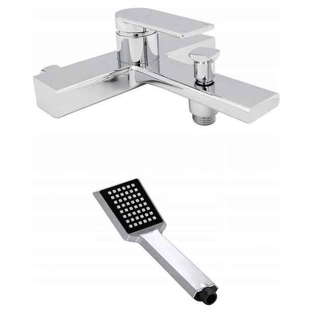 Rossa Nástěnná Vanová Baterie A Sprchový Set