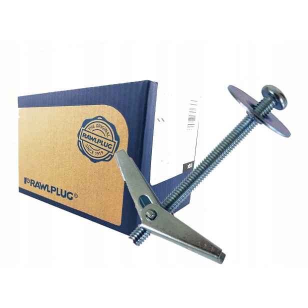 Kovové Kolíčky Do Kartonu Sádra Rozkládací Deštník 6x80mm Rawlplug 50 Ks