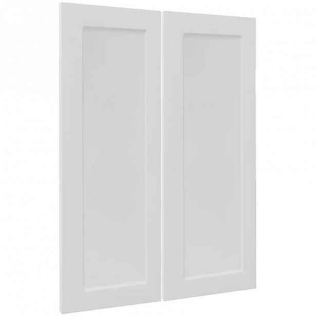 Kuchyňská dvířka Luxeo F15-G80(100) frame bílá
