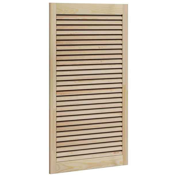 vidaXL Skříňové dveře se dveřmi Přírodní 110 x 59,5 cm