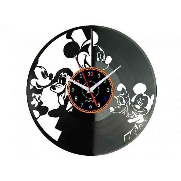 Mickey Mouse Myška Nápad na Dárek Nástěnná Dekorace z vinylové desky
