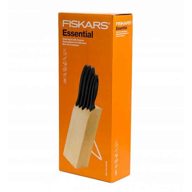Essential Sada 5 Nožů V Bloku