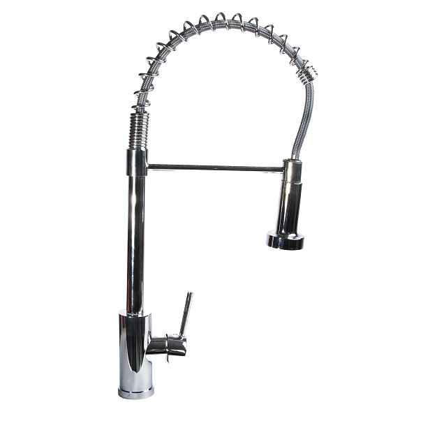 Apt DA756A Kuchyňská baterie s flexibilním otočným ramenem, 51 cm, stříbrná