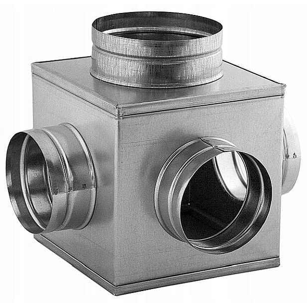 Rozvodná skříň Dgp rozdělovač Darco fi 125-4x100 mm pozinkovaná Darco