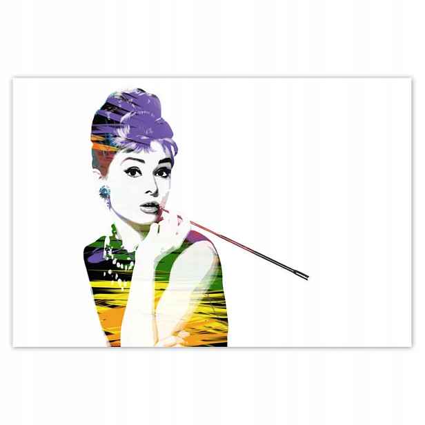 Plakáty 185x125 Audrey Hepburn Cigaretka