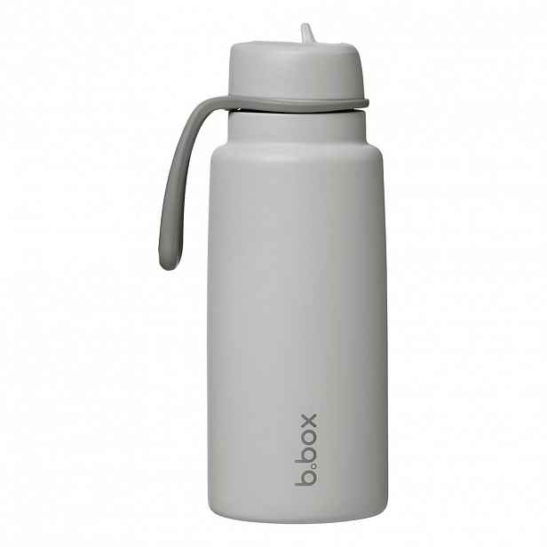 b.box Nerezová termolahev s brčkem 1l varianta: shadow