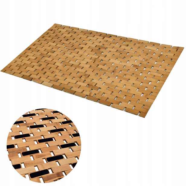 Koupelnová Podložka Bambusová 50x80 Koberec