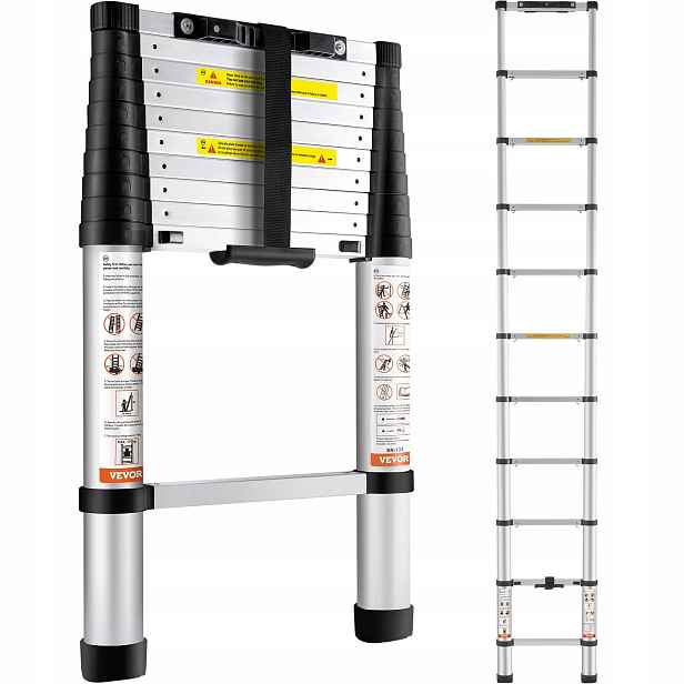 Hliníkový teleskopický Žebřík 320 cm