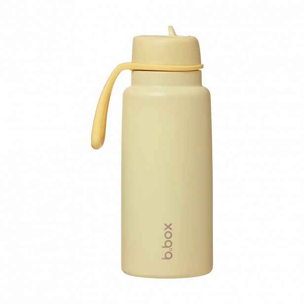 b.box Nerezová termolahev s brčkem 1l varianta: lemon twist
